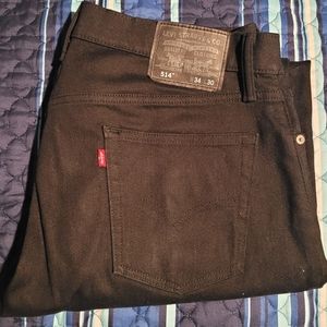 Levi's 34×30 black 514